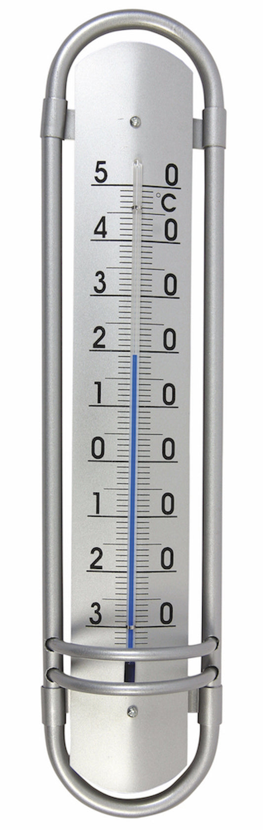 Thermomètre de jardin aluminium